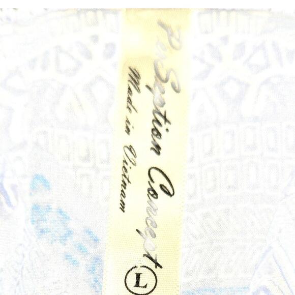 Perceptions Concepts Large Women's Sleeveless Maxi BOHO Sun Dress Miss 12 14 L - Picture 4 of 7